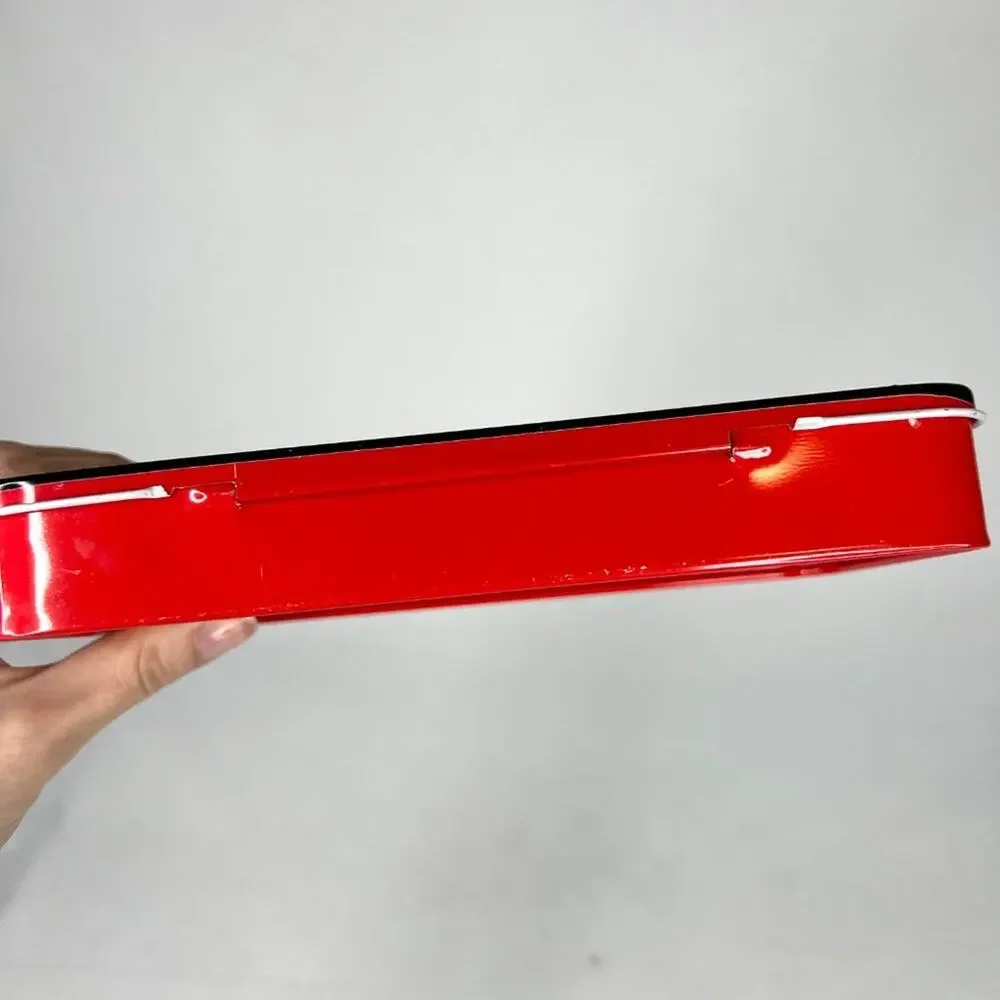 Vintage Disney The Tin Box Company Metal Pencil Box